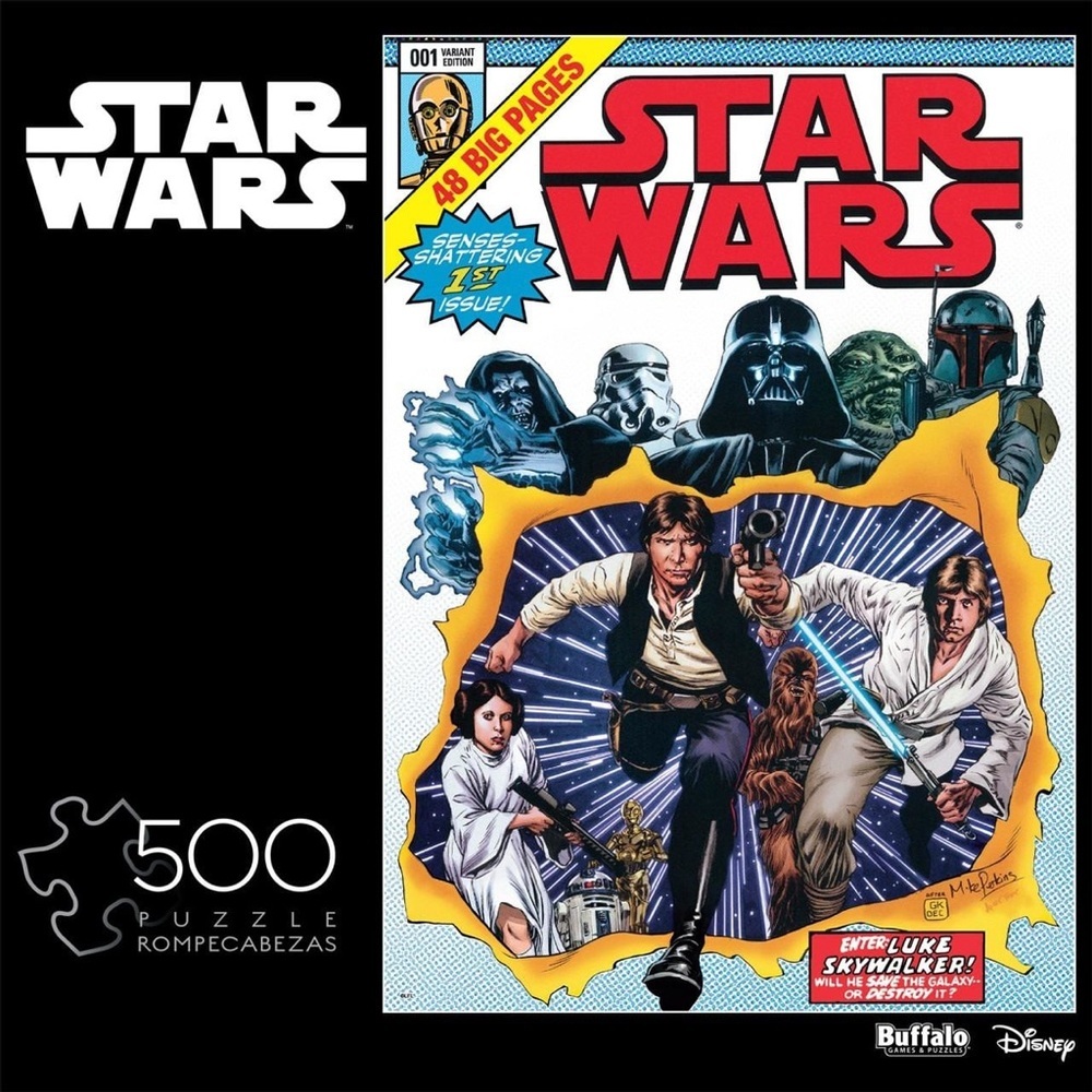 Star Wars: Senses Shattering -500 Piece Jigsaw by Buffalo Games Star Wars Puzzle